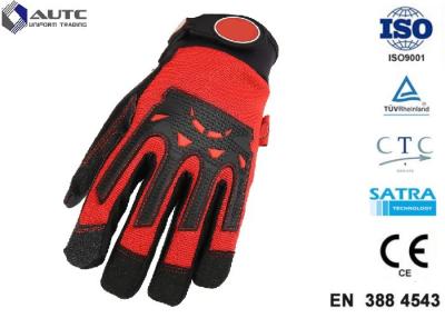 Chine Protection durable adroite d'impact d'ajustement confortable de gants de main de la sécurité des hommes de nitriles à vendre