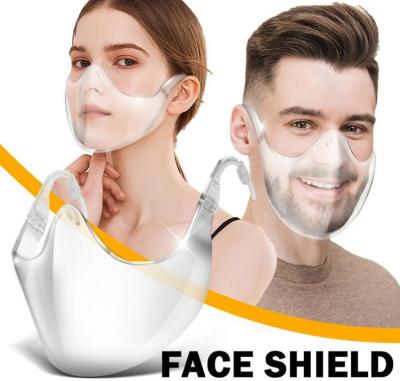 China TUV  15CM Anti Fog PC Plastic Protective Transparent Face Shield for sale