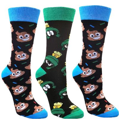 China Comlor OEM QUICK DRY meia kawai masculina socks dog printedl design socks Halloween novelty high quality socks for sale