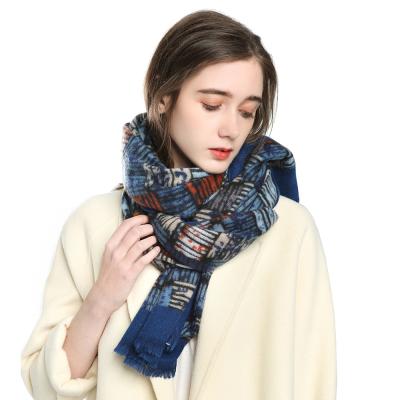 China Women Winter Scarf Comlor OEM Scarves For Man For Women Cashmere Knitted Head Scarves Designer Scarves Cashmere Scarf for sale