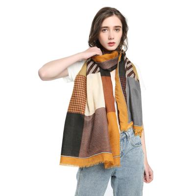 China Women Spring Scarf Comlor OEM Winter Scarves For Women Bandana Face Cover Scarves Wraps Latest Shawl Scarf Design for sale