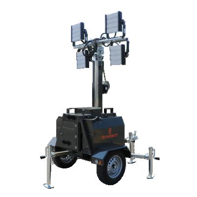 China gas high mast construction mobile portable ignition tower led AK7-R1200 for sale