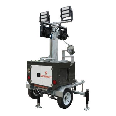 China outdoor led light industrial mobile portable diesel light tower X7-R1200 for sale