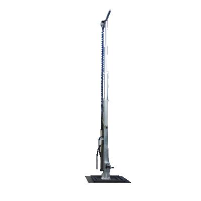 China Manual Retractable 7.5 Meters High V9/7.5 Convenient Light Mast for sale