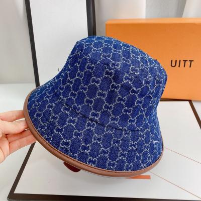 China White Plain Trendy Designer Wholesale Custom Logo Bulk Unisex Black Fold Verified Bucket Hats Famous Luxury Brand for sale