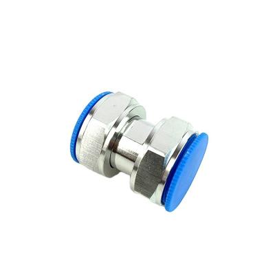 China High Quality Brass / Plastic Telecom Conductor Connector Straight Conductor Cable Connector for sale