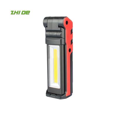 China New Cob Exit Input Charging Foldable Multifunctional Portable Emergency Lamp Work Lamp Camping Lantern ZDT-220304006 for sale