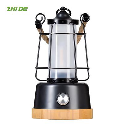 China High Power ABS Retro LED Portable Emergency Tent Outdoor Lamp Camping Fill Light for sale