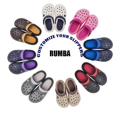 China Summer Waterproof Classic Men Unisex Adult Custom Clogs Sandals Eva Shoes Clogs Mules for sale