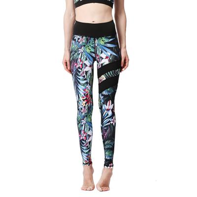 China 2021 Breathable Women Customized Pattern High Quality Workmanship Colored Sublimation Legging Yoga Pants Printed Yoga Pants for sale