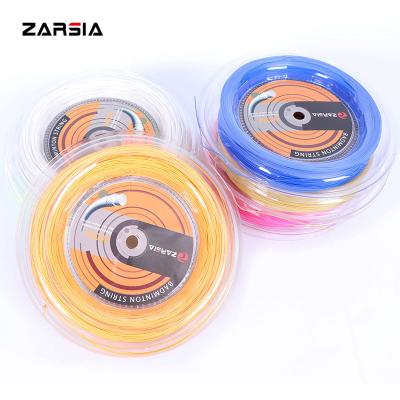 China Low MOQ ZARSIA hot selling badminton racket string of good elasticity for badminton racket for sale