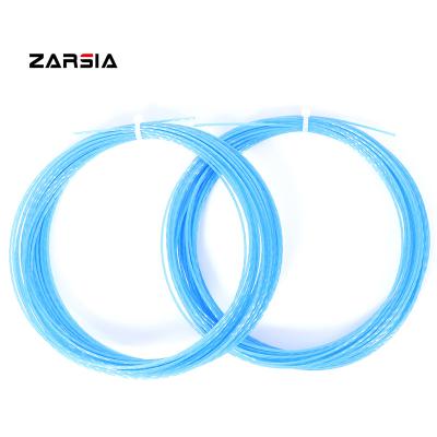 China Low MOQ ZARSIA HEXASPIN good control TWIST tennis string 1.23mm big tennis racket string 200M sausage tennis string the 12m for sale