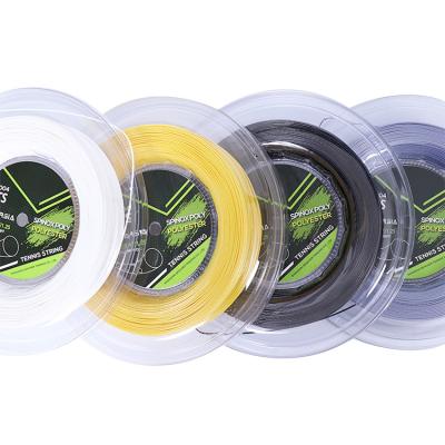 China Excellent Spinox tennis racket string combination of repellency and durability polyester tennis strings for sale