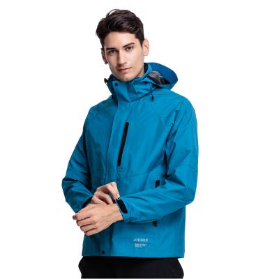 China Anti-wrinkle Fashion Modern Men Gore-tex+Polartec Waterproof Plain Color Outdoor Jacket for sale