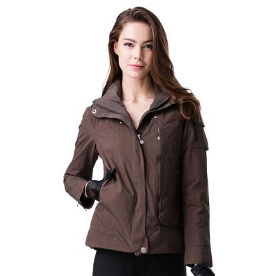 China Raincoat Manufacturers Supply Women Casual Outdoor Simple Fashion Functional Gore-Tex Waterproof Jacket for sale