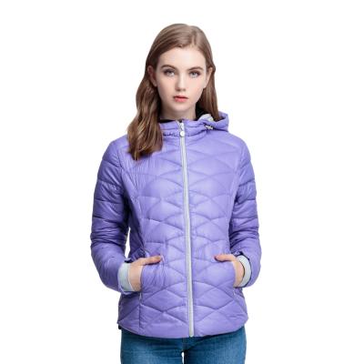 China Factory Sale Women's Soft Duck Breathable Super Durable Winter Fashion Whole Lightweight Coat Down Jacket for sale