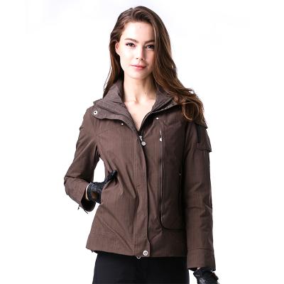 China Raincoat Manufacturers Supply Women Casual Outdoor Simple Fashion Functional Gore-Tex Waterproof Jacket for sale