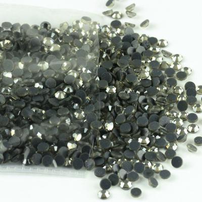 China Flatback Ss10 Black Dia Dmc Rhinestone Crystal Rhinestones Flatback Loose Rhinestone Rhinestone for sale