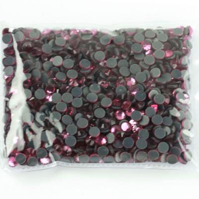 China Flat Back Crystal Flat Back Rhinestones from Flatback Ss10 Rose Dmc Hot Fix Rhinestones for sale