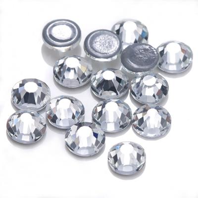 China Flatback ss6 Clear Color Austrian Quality Hot Fix Rhinestones for sale