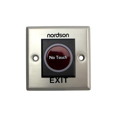 China Door/Gate/Exit/Automation Control Door Contactless Infrared Release Button Exit Relay Dry Contact Sensor High Capacity Automatic Switch with LED Indication for sale