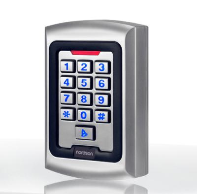 China Standalone Access Control and Metal EM Wiegand Output IP68 Rfid Reader Waterproof/Waterproof Card Keypad for sale