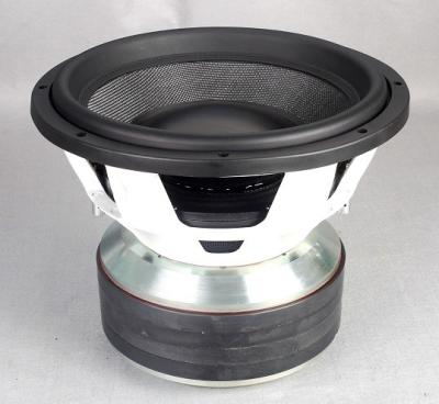 China Fertigen Sie SPL Auto Subwoofers-Faser + Papier-Kegel-Sprecher-Antistaub kundenspezifisch an zu verkaufen