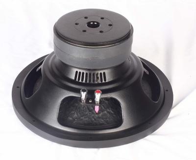 China Durable 12 Inch Car Subwoofers , Dual 2 / 4 Ohm Dvc Subwoofer PAPER DUSTCAP for sale