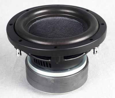 China 2 Ohm Dual Voice Coil Subwoofer , Paper Cone 8 Inch Subwoofer Speaker for sale