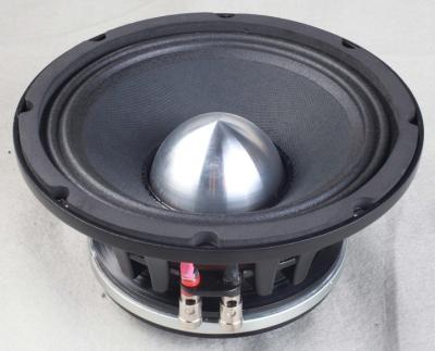 China Black Neodymium Car Speakers 8 Inch Car Subwoofer Paper Cone With Cloth Edge for sale