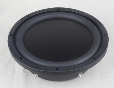 China Shallow Stamped Neodymium Car Subwoofer Speakers For Architecture And Automotive for sale