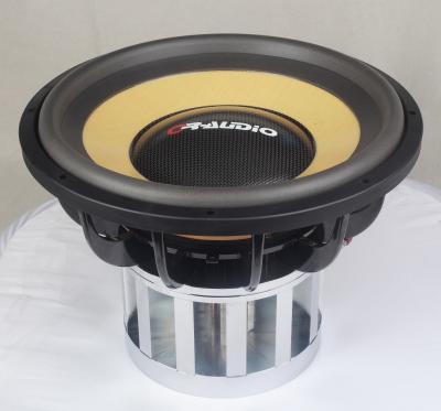 China De Sprekers van Subwoofer van de neodymiumauto, Hoge Machtsconcurrentie 15 Duim Subwoofer Te koop