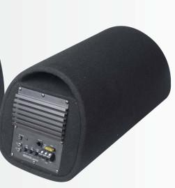 China 8 Inch Subwoofer Car Boom Box With RMS 150w Black Carpet Enclosure for sale