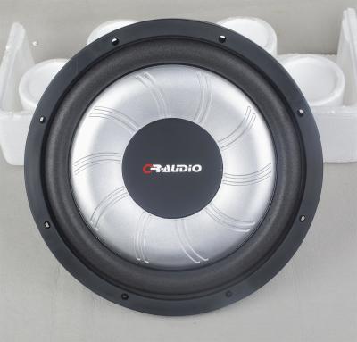 China Durable 14 Inch Shallow Mount Subwoofer With High Impendance Aluminum CCA Coil for sale