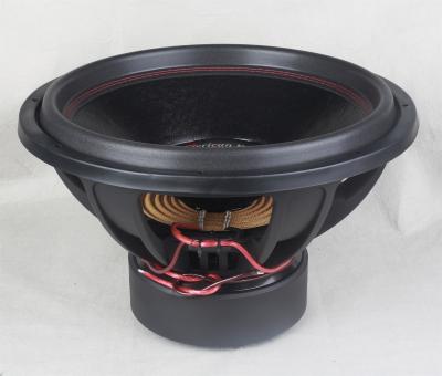 China 4 Schichten Auto Audiosubwoofer-15 Zoll-Auto-Sprecher mit gestempeltem Korb zu verkaufen