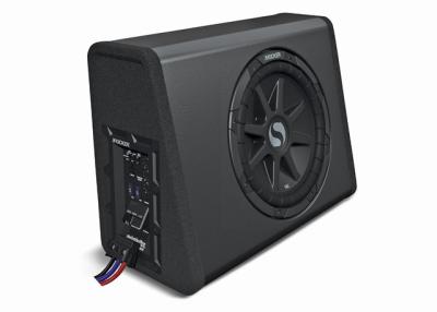 China 8 Inch Shallow Active Car Boom Box With Amplifier RMS 120 Watt High Efficiency for sale