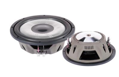 China Dual Voice Coils Competition Car Subwoofers 3000 Watt Car Speakers NO Rubber Boot for sale