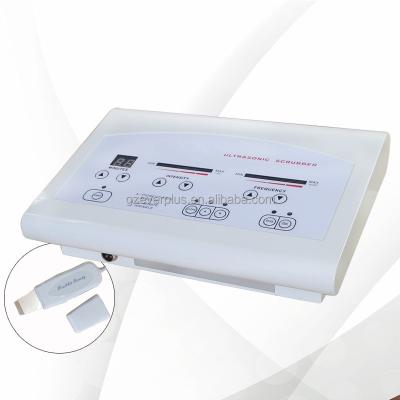 China DEEP CLEANSING Ultrasonic and Ultrasound Skin Scrubber for Beauty Salon for sale