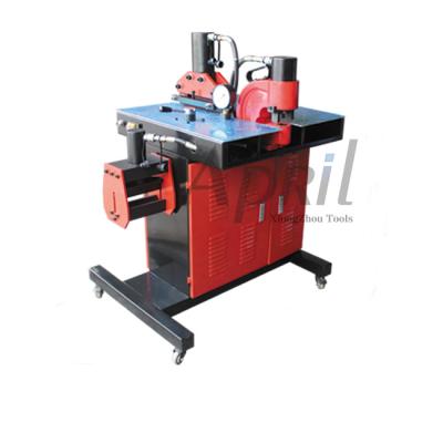 China Hydraulic Busbar Bender Triad Busbar Processor Equipment with Punching/Bending/Cutting Function DHY-200 for sale