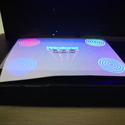 China paper & Invisible Cardboard Security Paper Document Printing With Holographic Overlay Hologram Pattern for sale