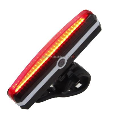 China Mountain Bike USB Bicycle Tail Light Mountain Bike Light Highlight Warning Light for sale