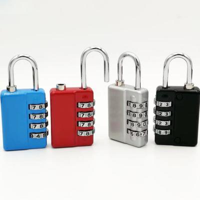 China Wholesale Keyless Padlock Gym Sport Locker 4 Digit Password Combination Padlock for sale