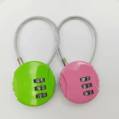 China Zinc alloy locks smart combination lock for travel luggage suitcase code padlock customs password anti-theft lock for sale