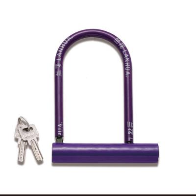 China Iron Bicycle Lock U-Lock Hot Selling Glass Door Lock for sale