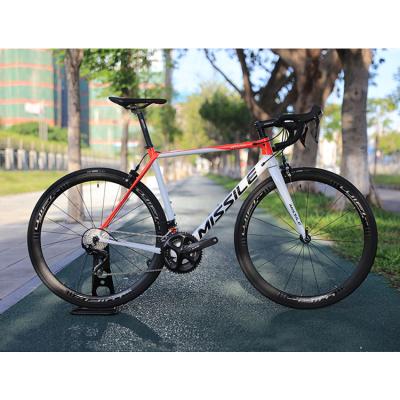 China Carbon Fiber Bikes Wholesale Ultralight Aluminum Alloy 22 SPD Racing Cheap Bicycle Road Bike For Customized for sale