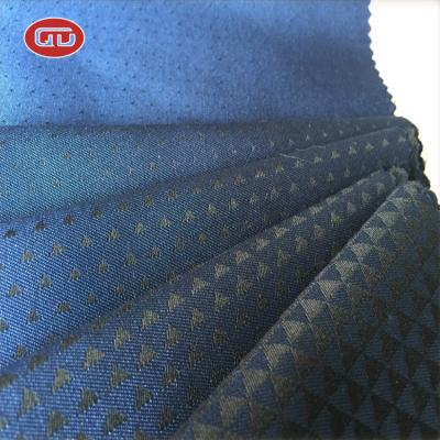 China Antistatic Fancy Wholesale Design Viscose/Polyester Fabric TR Jacquard Suiting Fabric for sale