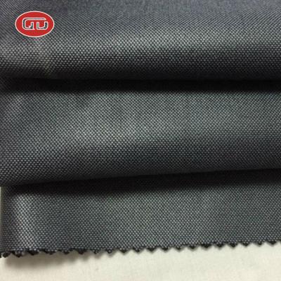 China W1484 Black Glossy 100% Polyester Back Satin Fabric Anti-Static For Tailoring for sale