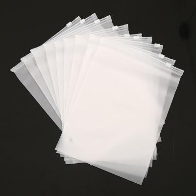 China Factory Wholesale Custom Eco Friendly Frosted Plastic Zipper Bag Recyclable for sale