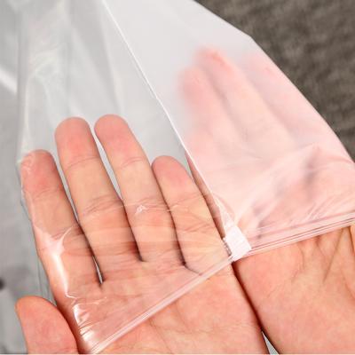 China Factory Wholesale Custom Eco Friendly Frosted Clear Plastic Zipper Bag Recyclable for sale