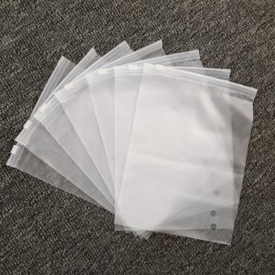 China Factory Wholesale Custom Friendly Reusable Flat Bottom Transparent Reusable Shoe Zipper Bag Recyclable for sale